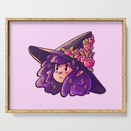 Flower Witch Serving Tray