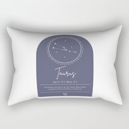 Taurus | Zodiac Rectangular Pillow