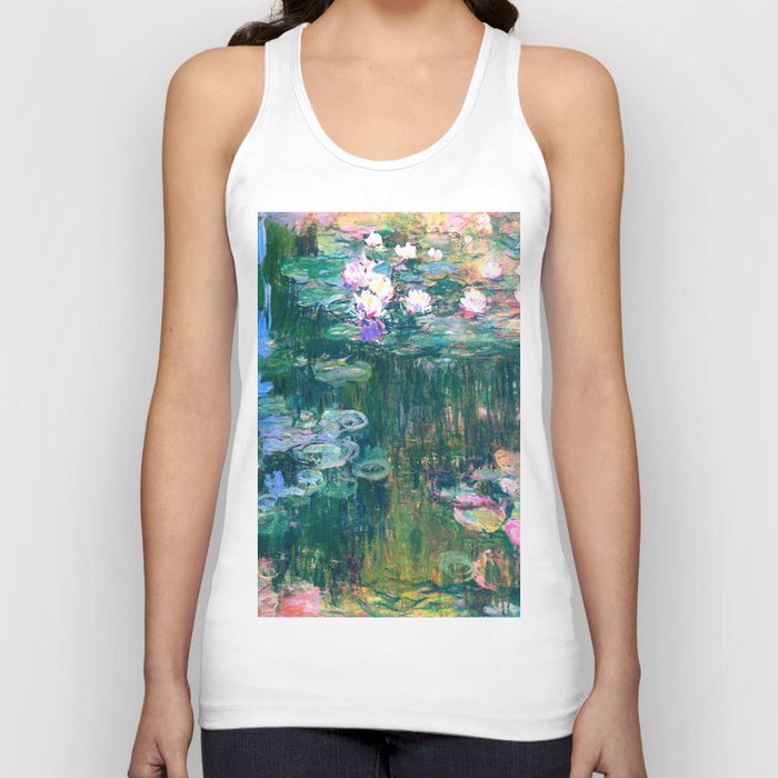 water lilies : Monet Tank Top