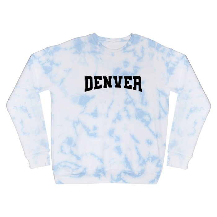 Denver - Black Crewneck Sweatshirt
