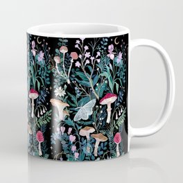 Night Mushrooms Coffee Mug