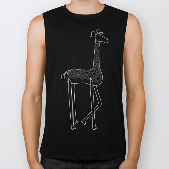 George Giraffe Biker Tank