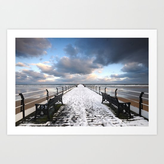 Saltburn by the Sea Art Print