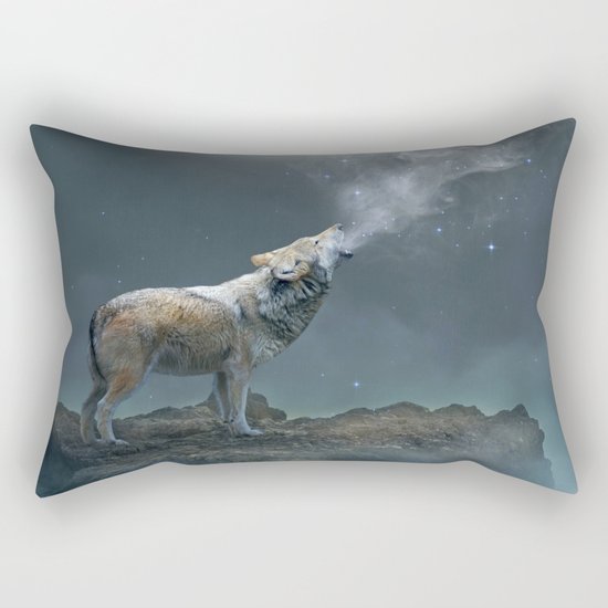 The Light of Starry Dreams Rectangular Pillow