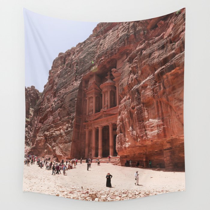 Petra la magnifique Wall Tapestry