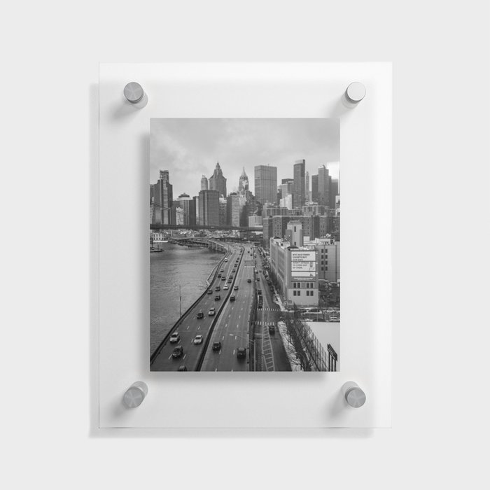 Manhattan Morning Views Floating Acrylic Print