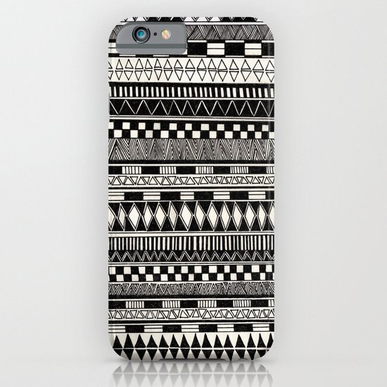 black//white iPhone & iPod Case