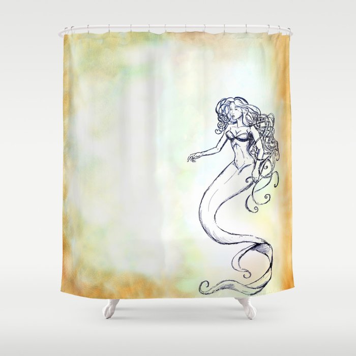 Mermaid Shower Curtain