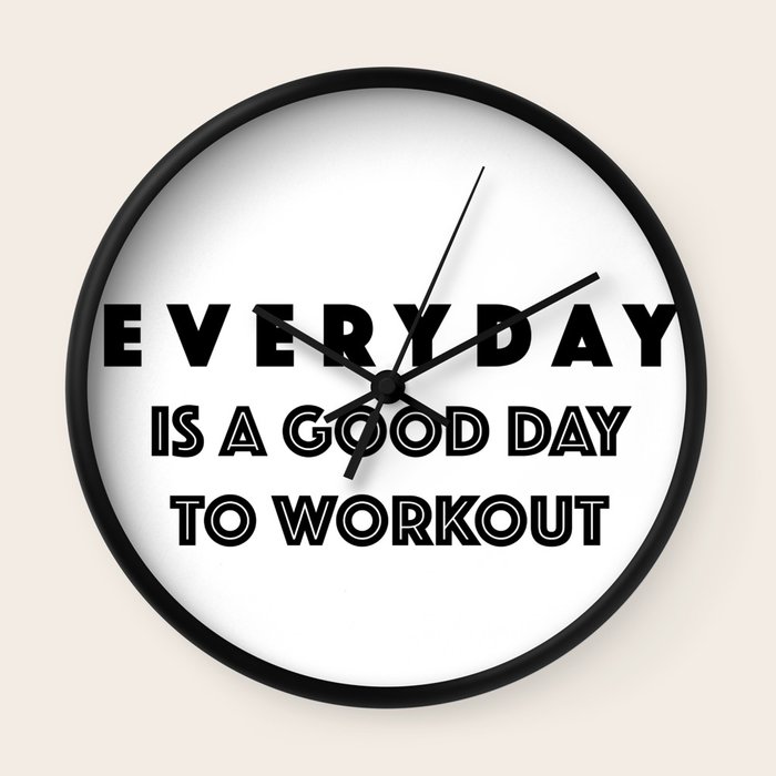Workout wall clock store