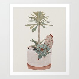 Cactus Love Art Print