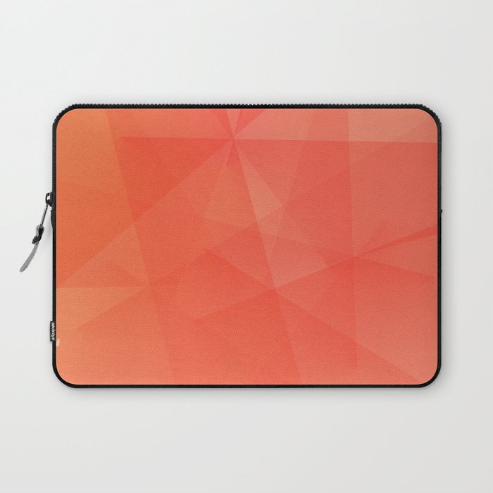 Peach Circle Laptop Sleeve