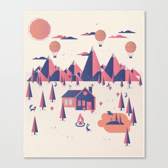 Retreat Canvas Print
