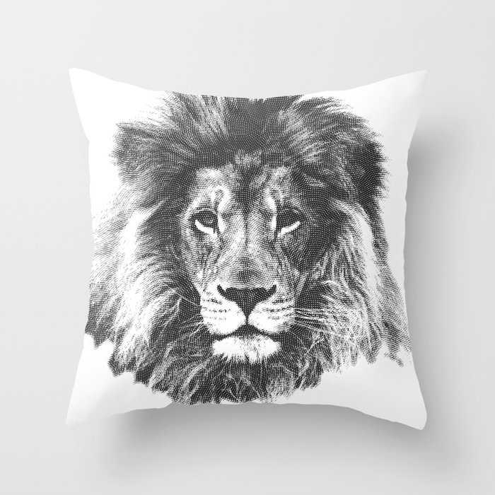 lion Throw Pillow