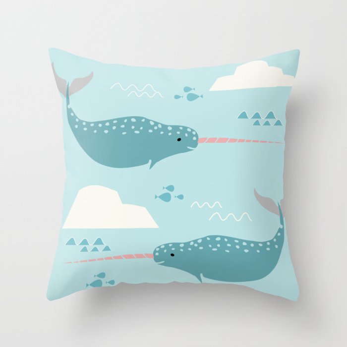 narwhal pillow