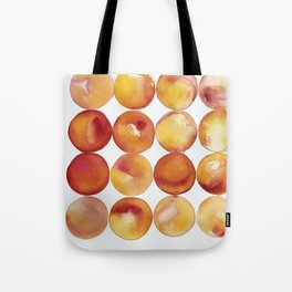 Peachy Orange Tote Bag