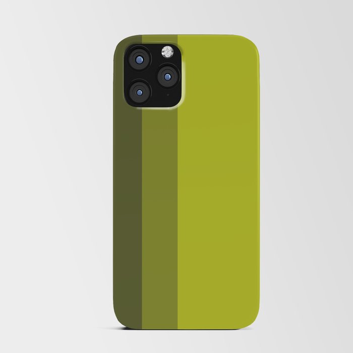 COLOR BLOCKED, CHARTREUSE iPhone Card Case