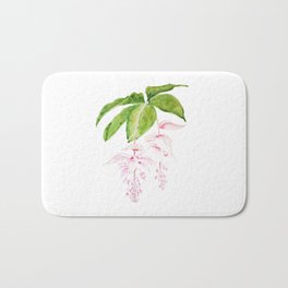 pink medinilla magnifica watercolor Bath Mat | Painting, Naturearts, Flowers, Springwatercolor, Elegantflowers, Pinkflower, Flower, Medinillamagnifica, Flowersblossom, Curated 