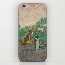 Van Gogh - Women Picking Olives iPhone Skin