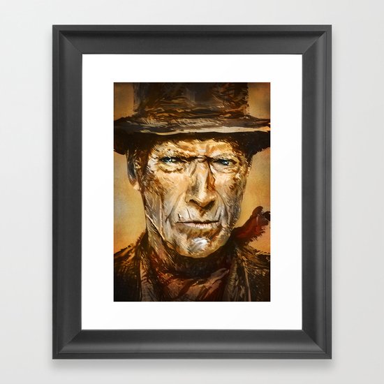 Gunslinger Framed Art Print