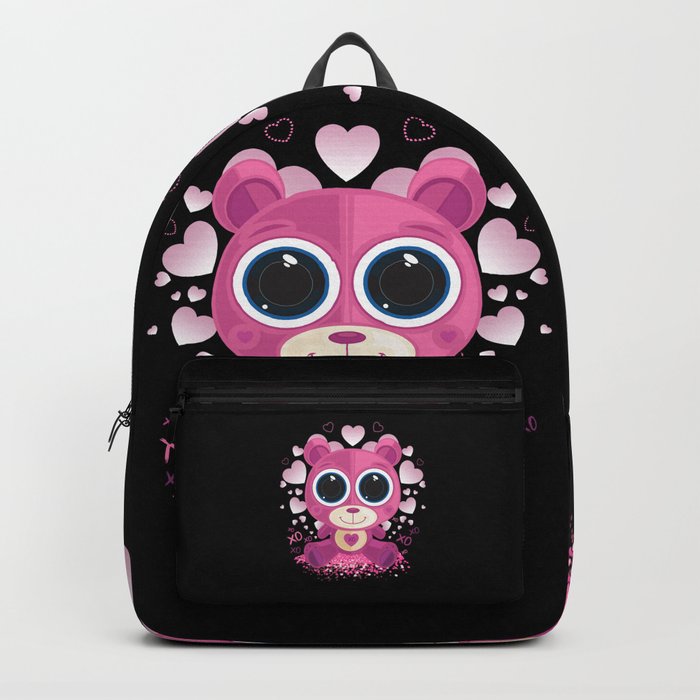Valentine's Day Teddy Bear Backpack