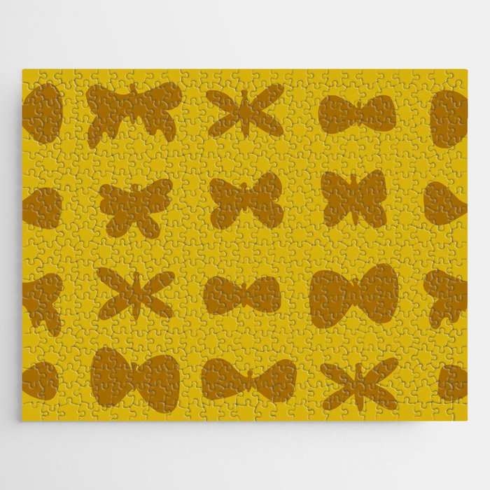 Yellow butterflies. Jigsaw Puzzle