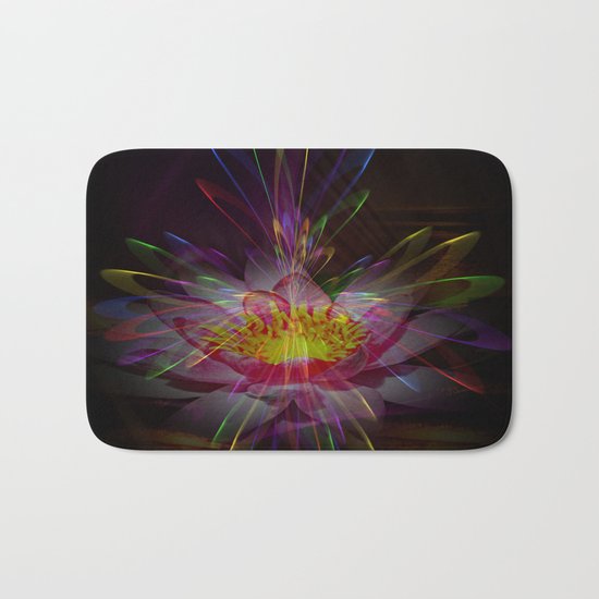 Abstract in perfection 95 Bath Mat