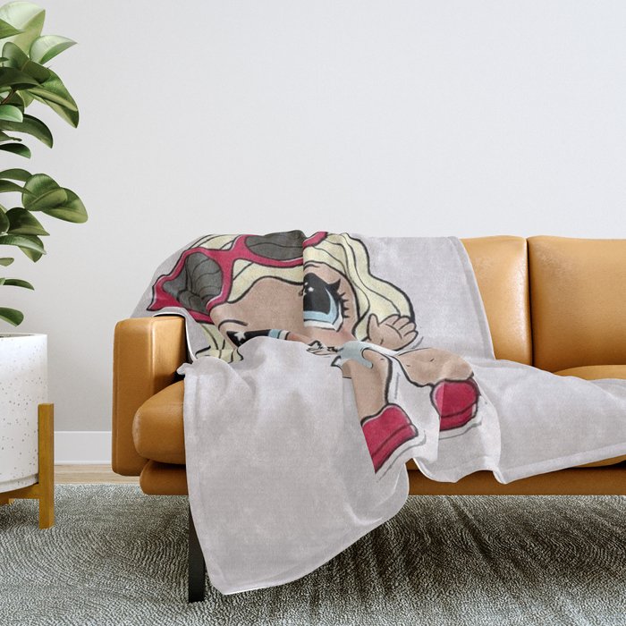 Lol doll deals throw blanket
