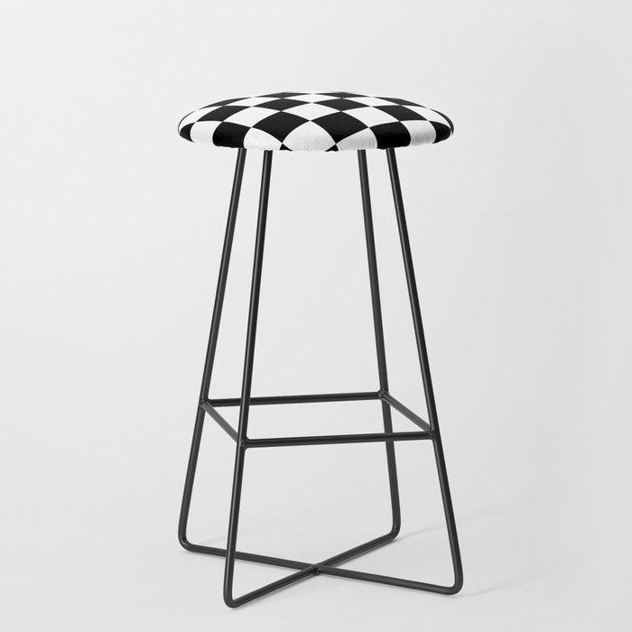 Checkered bar sale stools