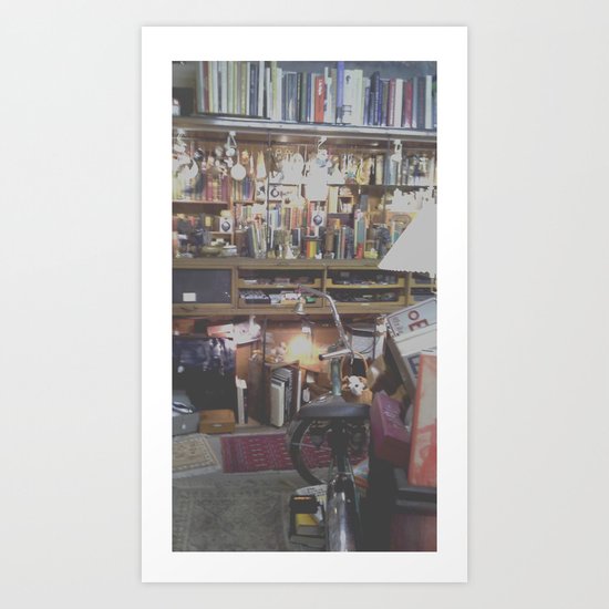 The Bike Art Print