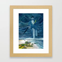 Weatherman Framed Art Print