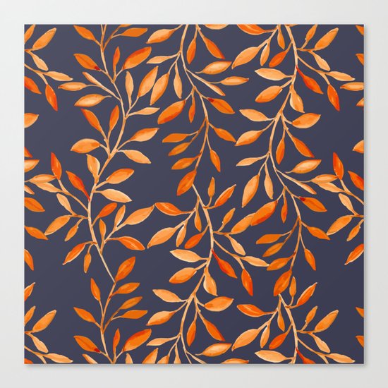 Autumn pattern Canvas Print