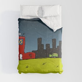Across the Street Comforter