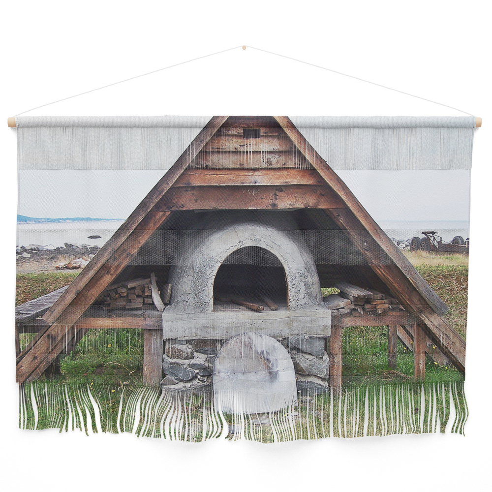 Bread Oven by the Sea Wall Hanging by dawnlemesurier
