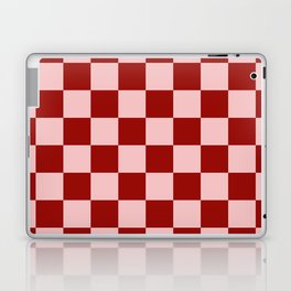 Red and Pink Checkerboard  Laptop Skin