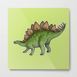 Stegosaurus Metal Print