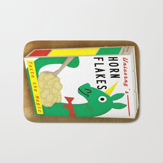 Horn Flakes Cereal Bath Mat