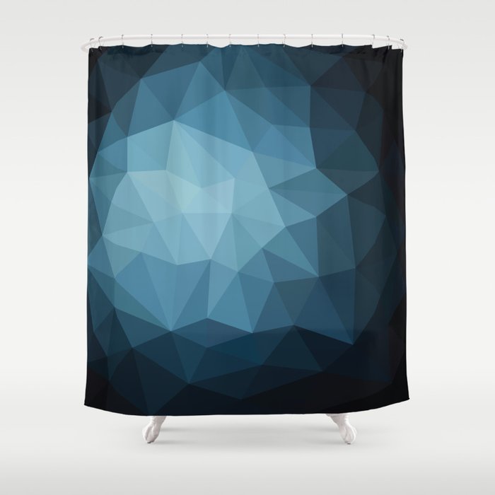 Dark Blue Shower Curtain By Drosostalitsa Society6 Dark Blue Shower Curtain By
