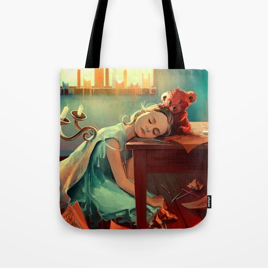 When she was six Tote Bag