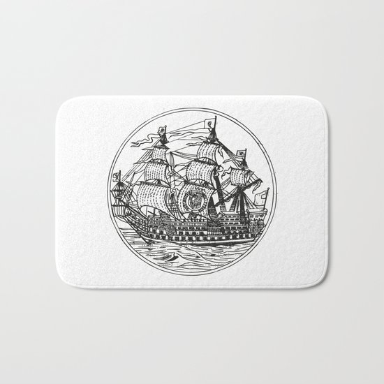 Galleon Bath Mat