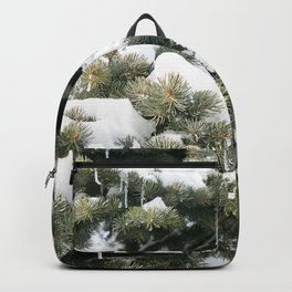 Icicles in a Pine Tree Backpack