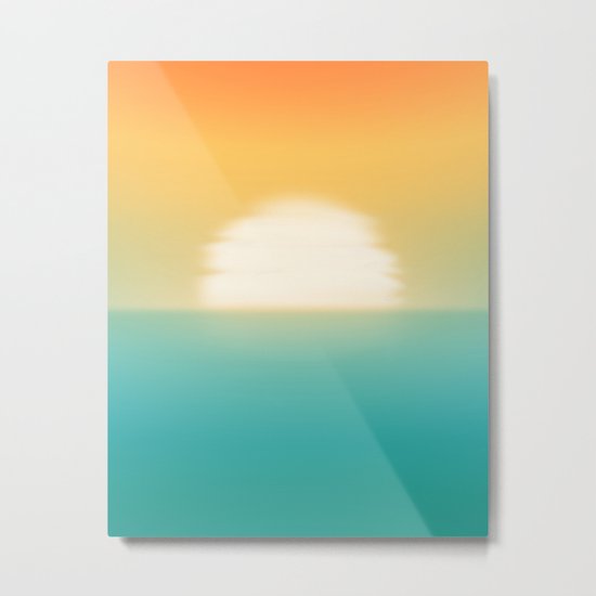 Into the horizon Metal Print