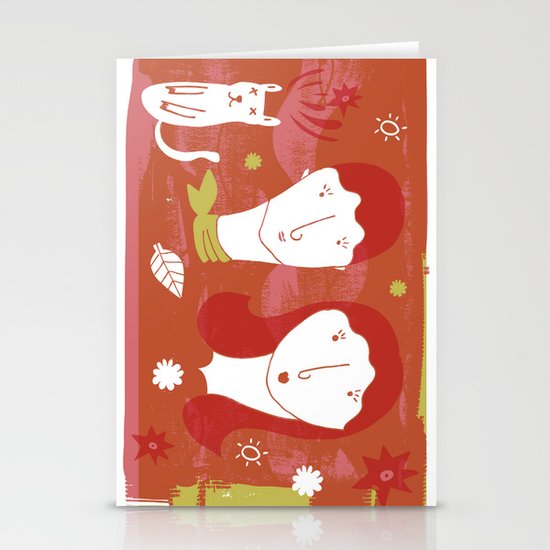 girls Stationery Cards
