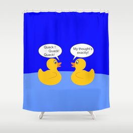 Rubber Duck Shower Curtains For Any, Rubber Duck Shower Curtain Fabric