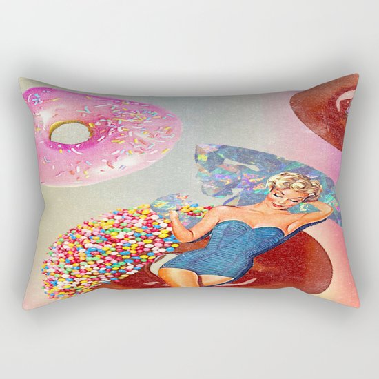 Foods Before Dudes Rectangular Pillow