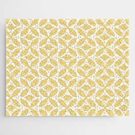 Yellow and White Tessellation Line Pattern 37 Pairs DE 2022 Popular Color Gatsby Glitter DET496 Jigsaw Puzzle