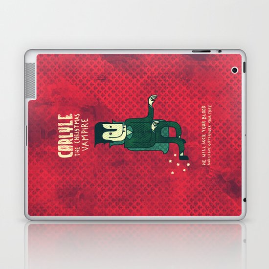 The Christmas Vampire Laptop & iPad Skin