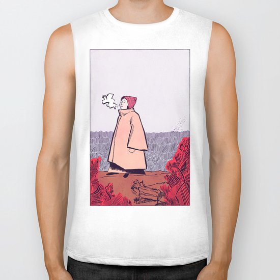 Cliff Top - Colour Biker Tank