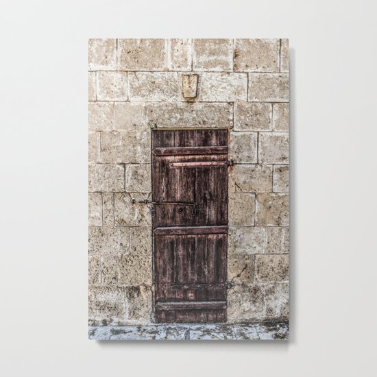 Door I Metal Print