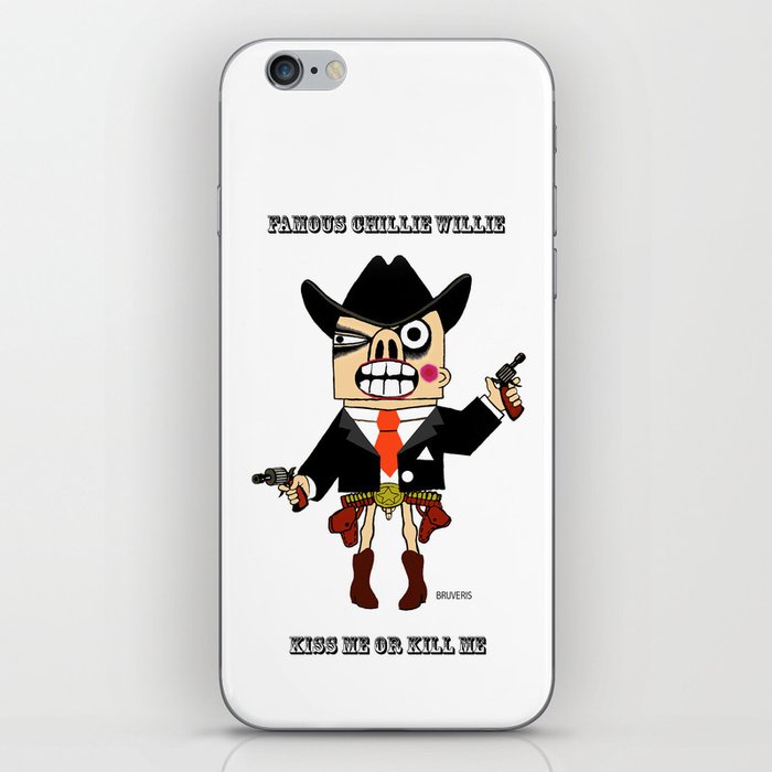 western famous chillie willie iPhone Skin