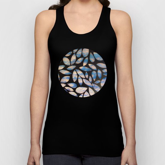 Leaf Pattern 01A Unisex Tank Top